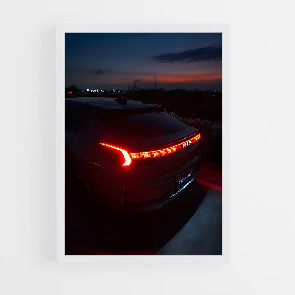 Poster Zeekr espace – affiche Geely (vue 3)